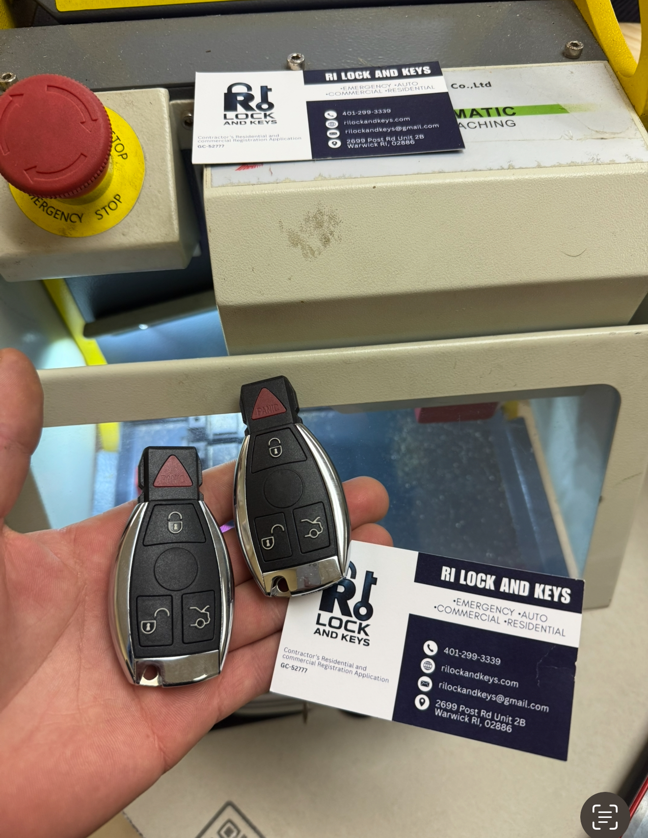 Automotive Locksmith — key duplication and programming