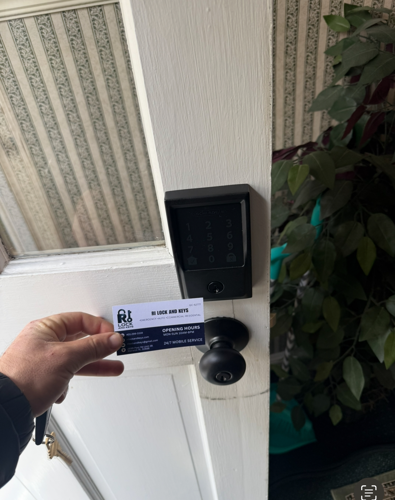 Residential Locksmith — rekeying and smart lock installation